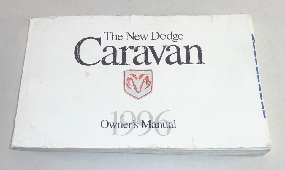 Manuale Dell'Utente Chrysler Voyager / Dodge Caravan (Tipo 6H / GS) Dal 1995 - Immagine 1 di 1