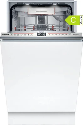 Bosch Geschirrspüler vollintegriert 45cm Edelstahl Home Connect Serie 6 - Bild 1 von 4