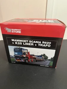 IMC 1:50 Scale Mammoet Scania R620 + K25 Liner + Trafo Model USED - Picture 1 of 16