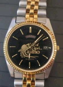 Seiko Mens Quartz Watch Isle of Capri Casino 1993 Marketing Tool. - Picture 1 of 4