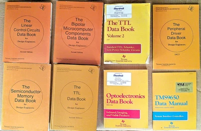 Collection of  8 Texas Instruments Databooks - Image 1 of 4