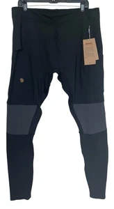 Fjallraven Abisko Trekking Tights Pro M Mens Size XXL Black Grey Hiking Adult - Picture 1 of 9
