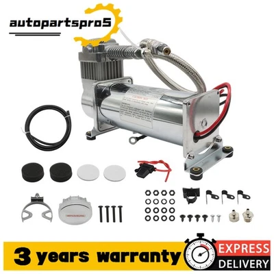 Air Suspension Compressor/ Pump DC 12V 480c MAXPOWER 200 PSI OUTLET 1/4 NPT Foto 1 de 4