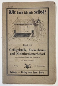 Geflügel Hühner Enten / Geflügelställe Kückenheime 1920 Entenzucht Hühnerzucht - Bild 1 von 1