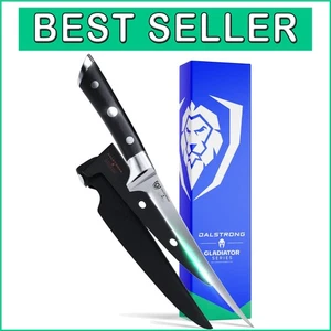 7-Inch Flexible Fillet Knife - Gladiator Series with German Steel & G10 Handle - Picture 1 of 11