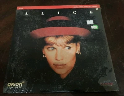 Совершенно новый запечатанный! Лазерный диск Alice 1990 Mia Farrow Woody Allen Joe Mantegna Y2 - Изображение 1 из 4