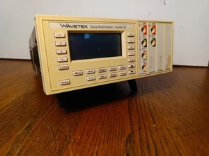 Wavetek Data Multimeter Model 52 UNTESTED - NO POWER SUPPLY SPARES OR REPAIR - Picture 1 of 13