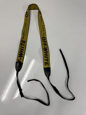 OFF-WHITE Industrial Camera Strap (SS19) Yellow/Black - Image 1 of 4