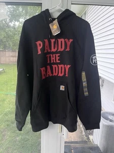 Paddy The Baddy Carhartt Hoodie Barstool Sports UFC Liverpool Patch Mens XL - Picture 1 of 7