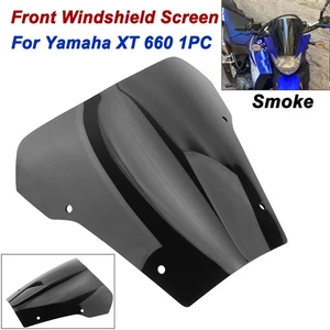 Windshield Windscreen Wind Deflector Kit For Yamaha XT 660X XT660R 2004-2016 - Picture 1 of 7