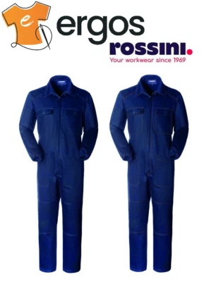 ROSSINI Tuta Tutone da Lavoro TERMOPLUS + Invernale Garzata con Cerniera A40108