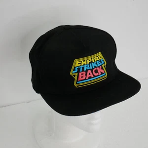 The Empire Strikes Back 40th Anniversary Ball Cap Black Embroidered Snapback - Picture 1 of 11
