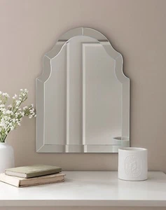 Clear Glass Decorative Wall Mirror Home Decor - Picture 1 of 10