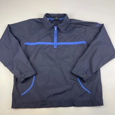 Chaqueta cortavientos suéter vintage Nike para mujer L (12-14) 1/4 cremallera Foto 1 de 4