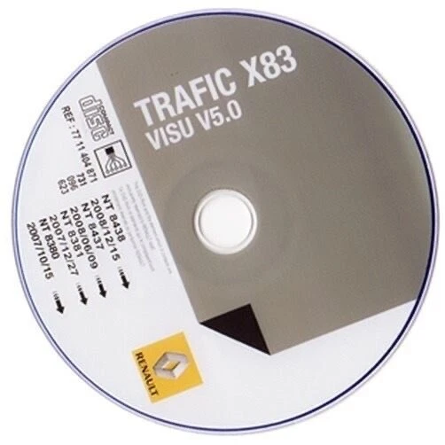 Renault Trafic (X83) 2007> schemi elettrici wiring diagrams - Immagine 1 di 1