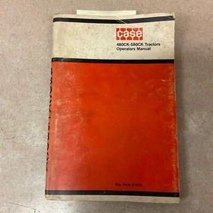 Case 480CK 580CK TRAKTOR BAGGERLADER BEDIENUNGSANLEITUNG & WARTUNG - Bild 1 von 4