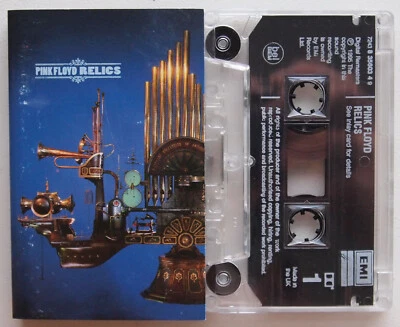PINK FLOYD - RELICS (EMI TCEMD1082) 1996 UK CASSETTE TAPE REISSUE REMASTERED - Image 1 of 3