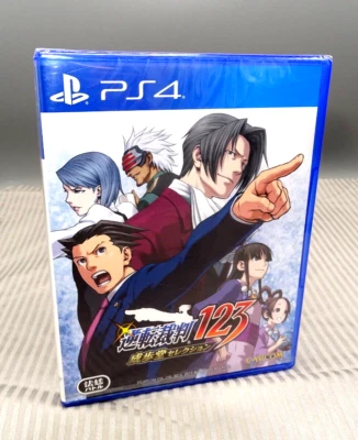 Phoenix Wright Ace Attorney Trilogy for PlayStation 4 PS4 ***NEW SEALED*** - Image 1 of 3