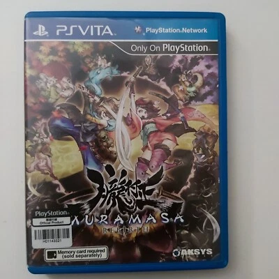 Muramasa Rebirth (Sony PlayStation Vita, 2013) Asian English  - Image 1 of 2