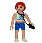 Playmobil Athlete runner fitness woman with  ipod - C4
