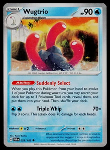 SV04: Paradox Rift #053/182 Wugtrio - Picture 1 of 1