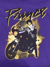 Prince T-Shirt Mens Sz Medium Purple Rain The Prince Estate Official & Approved