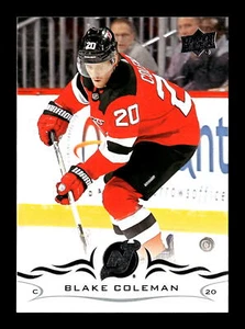 Blake Coleman 2018-19 Upper Deck #360 New Jersey Devils - Picture 1 of 2