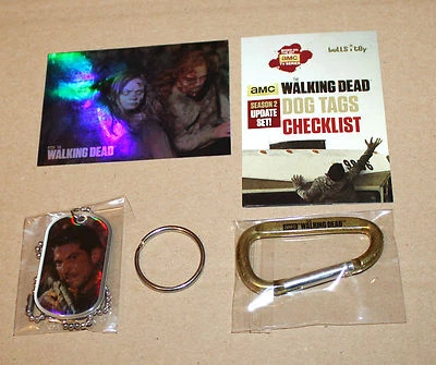 The Walking Dead Shane Walsh FOIL Dog Tag & Sticker / Aufkleber - Bild 1 von 3