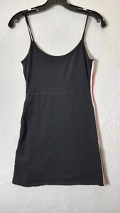 Brandy Melville Women's XS Spaghetti Strap Black Top Made In Italy Tunic - Picture 1 of 7