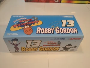 Robby Gordon #13 Menards Rocky & Bullwinkle 2000 Monte Carlo 1:24 Nascar Diecast - Picture 1 of 8
