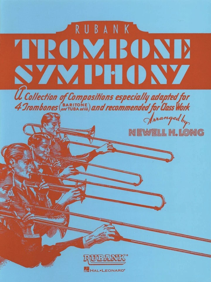 Trombone Symphony Sheet Music for Trombone Quartet Ensemble Book NEW 004475326 - Image 1 of 1
