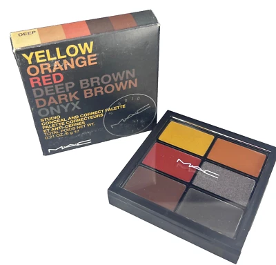 MAC Studio Conceal And Correct Palette DEEP 0.21 oz NIB - Image 1 of 4