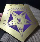 Grand Chapter of Pennsylvania  OES 1944 Golden Jubilee Book Gold Tone Great Info