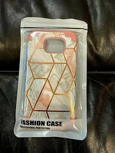 SAMSUNG HANDYHÜLLE ROSEGOLD MARMOR NEU IN VERPACKUNG - Bild 1 von 2