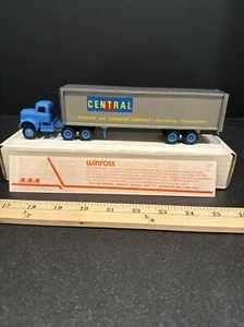 Camión diecast Winross 1973 camión central de carga con caja de colección - Imagen 1 de 20