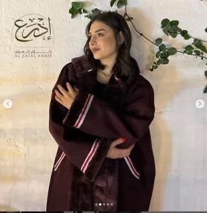 arabski AL-Sadu , futro, farwa, płaszcz zimowy, dla kobiet - Zdjęcie 1 z 5
