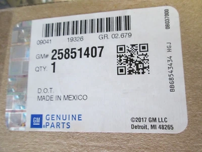 Genuine GM Lamp Asm-Tail 25851407 Foto 1 de 3