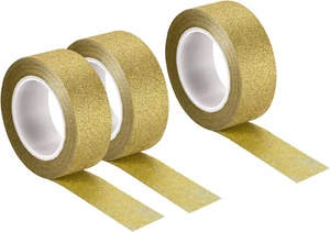 0.6Inch X 32.8Ft Glitter Tape, Decorative Craft Tape Self Adhesive Stick 1.5Cmx1 - Picture 1 of 5