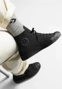 Unisex Converse Chuck Taylor All Star Classic High Top Black Mono 13310 Mens 9 - Picture 1 of 11