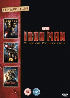 Iron Man 1-3 DVD (2013) Robert Downey Jr., Favreau (DIR) cert 12 3 discs - Image 1 of 2
