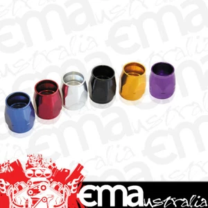 Aeroflow AF279-08DS Silver Hose End Socket Ptfe Style Fittings Only 200 & 570 - Picture 1 of 3