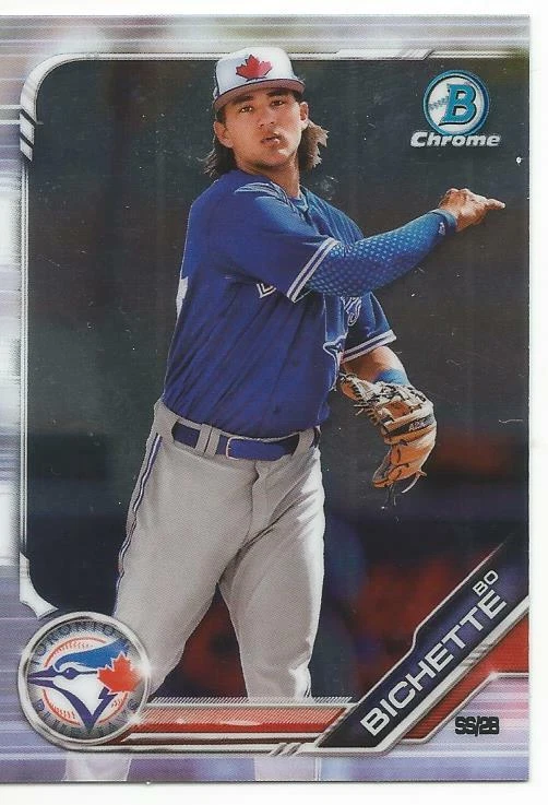 2019 Bowman Chrome Prospects Bo Bichette Card #BCP111 Blue Jays Mint - Image 1 of 1
