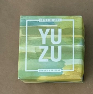 Jabón Mistral Yuzu (aroma cítrico) aceite de oliva + jabón exfoliante de manteca de karité 7 oz nuevo Foto 1 de 3