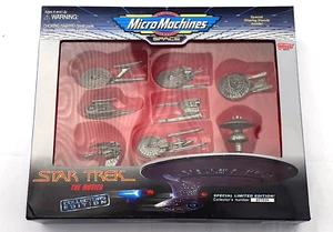 GALOOB - STAR TREK MICRO MACHINES THE MOVIES PEWTER COLL EDITION - 8 SHIP PACK - Picture 1 of 12
