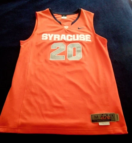 Nike Authentic Syracuse College B-Ball Jersey MEDIUM -- New w/o Tags ($75 MSRP) Cover