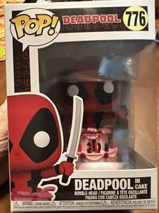 Funko Pop! Vinilo: Marvel - Deadpool in Cake #776 - Imagen 1 de 4