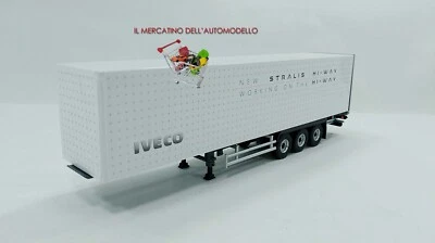 ELIGOR "RIMORCHIO IVECO STRALIS HI WAY" ORIGINALE 143,NO IXO,OLD CARS,LBS - Immagine 1 di 2