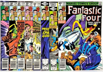 8 Marvel Comics 1980 Fantastic Four #221 223 224 226 228 229 230 231 Bronze Age - Image 1 of 4
