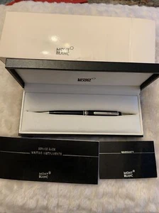 Genuine Montblanc Pen With Case, Booklet ,warranty Card and Bag - Foto 1 di 6