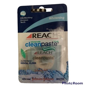 4 x REACH Clean Paste Whitening Zahnseide ICY MINT Geschmack 35 yd - Bild 1 von 2